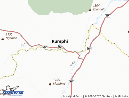 Mapa MICHELIN Mlongoti - ViaMichelin