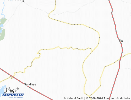 MICHELIN Mbaké Salao map - ViaMichelin