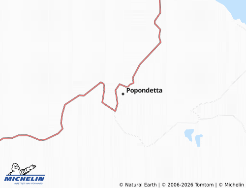 Mapa MICHELIN Popondetta - ViaMichelin