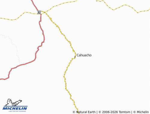 Kaart MICHELIN Cahuacho - ViaMichelin