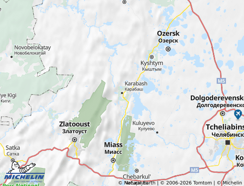 MICHELIN-Landkarte Karabasch - ViaMichelin