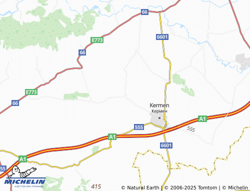 MICHELIN Mladovo map - ViaMichelin