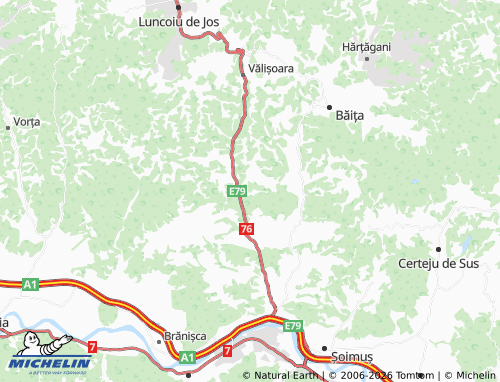 Mapa MICHELIN Stoieneasa - ViaMichelin