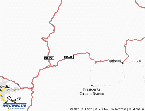 Mapa MICHELIN Planalto - ViaMichelin