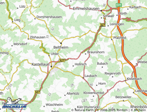 MICHELIN Gödenroth map - ViaMichelin