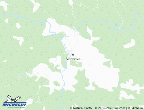 MICHELIN Nonoava Centro map - ViaMichelin