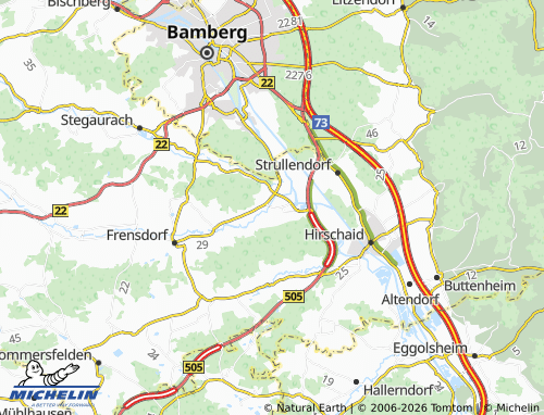 Mappa MICHELIN Pettstadt - ViaMichelin