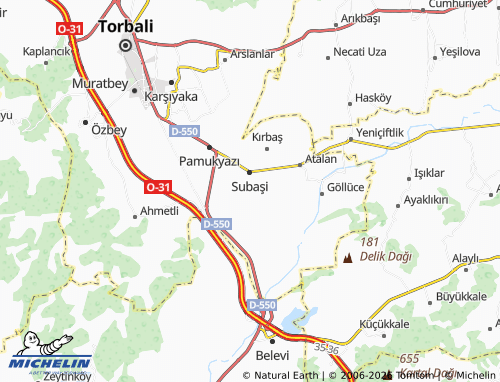 MICHELIN Naime map - ViaMichelin