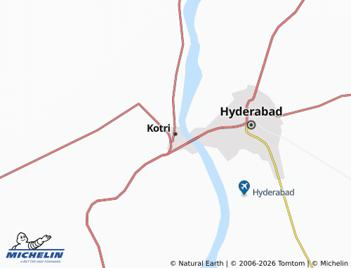Mappa MICHELIN Kotri - ViaMichelin