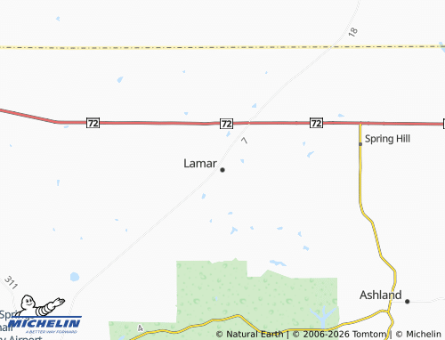 Mapa MICHELIN Lamar - ViaMichelin