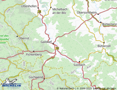 Mapa MICHELIN Münster - ViaMichelin