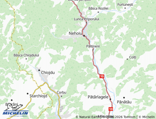 Mappa MICHELIN Curmătura - ViaMichelin