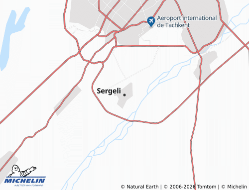 Kaart MICHELIN Sergeli - ViaMichelin