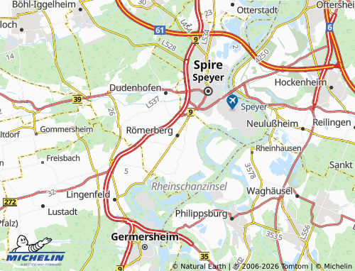 MICHELIN Römerberg map - ViaMichelin