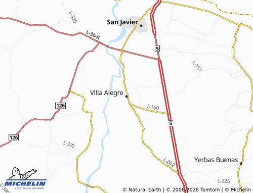 Mappa MICHELIN Villa Alegre - ViaMichelin