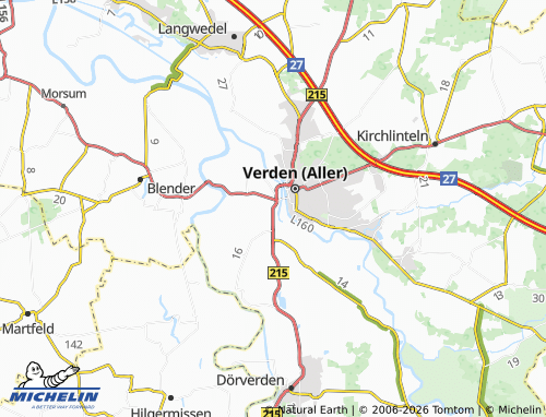 MICHELIN Hönisch map - ViaMichelin