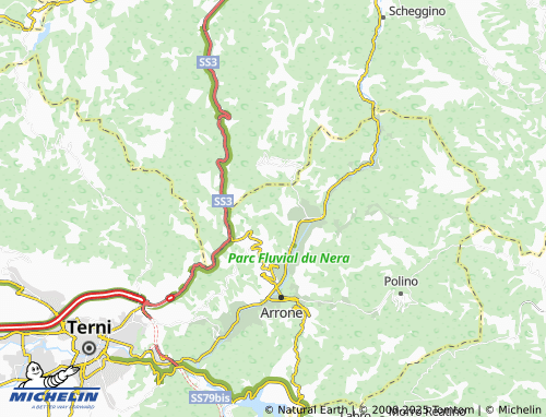 MICHELIN-Landkarte San Mamiliano - ViaMichelin