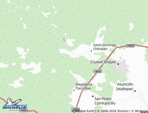 MICHELIN El Calvario map - ViaMichelin