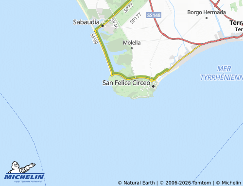 Mapa MICHELIN Punta Rossa - ViaMichelin