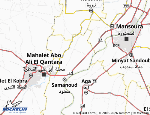 Mappa MICHELIN al-Nawiyah - ViaMichelin
