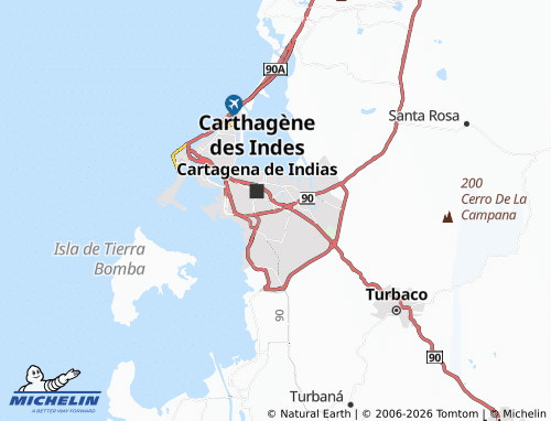 Carte MICHELIN Tacarigua - ViaMichelin