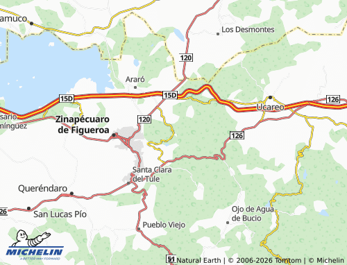 Mappa MICHELIN San José del Rincón - ViaMichelin