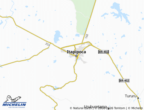 Mapa MICHELIN São Francisco - ViaMichelin