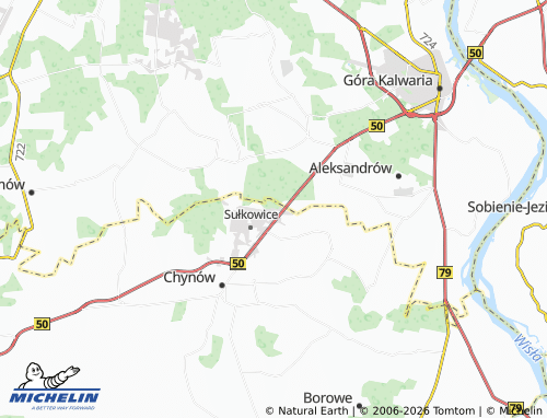 MICHELIN-Landkarte Nowe Grobice - ViaMichelin