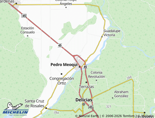 Mapa MICHELIN Genaro Vázquez - ViaMichelin
