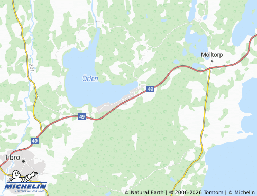 Carte MICHELIN Fagersanna - ViaMichelin