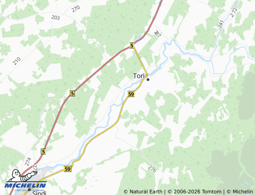 Mapa MICHELIN Randivälja - ViaMichelin
