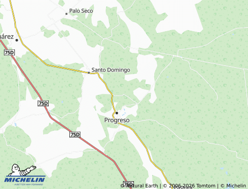 Mapa MICHELIN Angostura - ViaMichelin