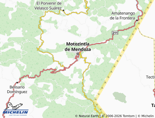 MICHELIN 5 de Mayo map - ViaMichelin