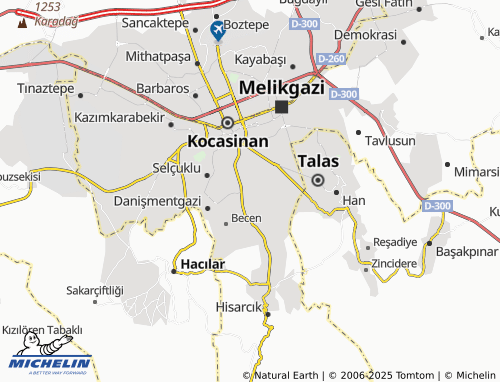 MICHELIN Erenköy map - ViaMichelin