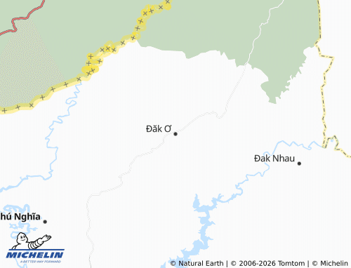 Mappa MICHELIN Đắk Ơ - ViaMichelin