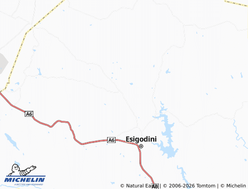 MICHELIN-Landkarte Bushtick - ViaMichelin