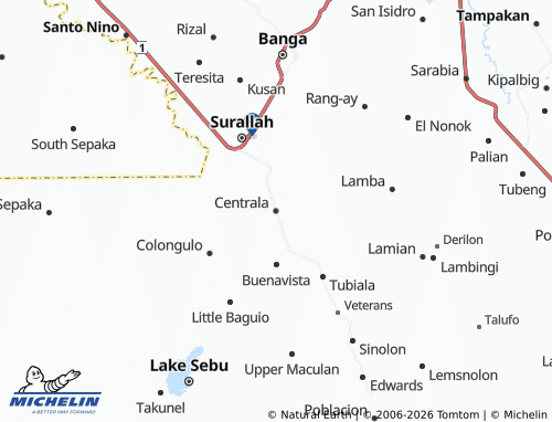 Carte MICHELIN Centrala - ViaMichelin