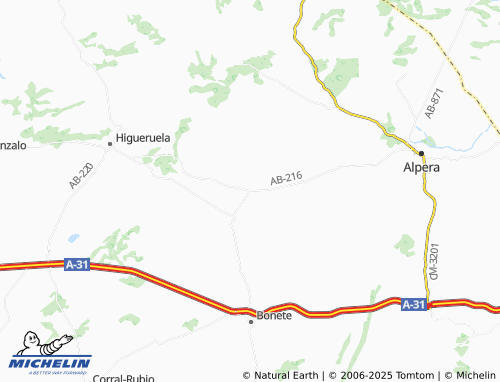 MICHELIN Casillas de Marín de Arriba map - ViaMichelin