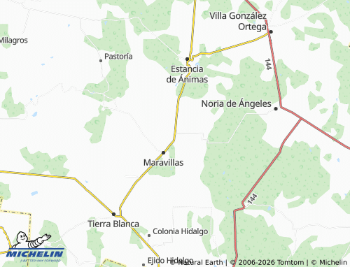 Mappa MICHELIN Colonia Madero - ViaMichelin