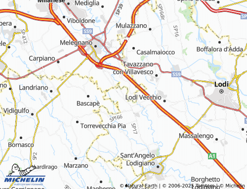 MICHELIN Mairano map - ViaMichelin