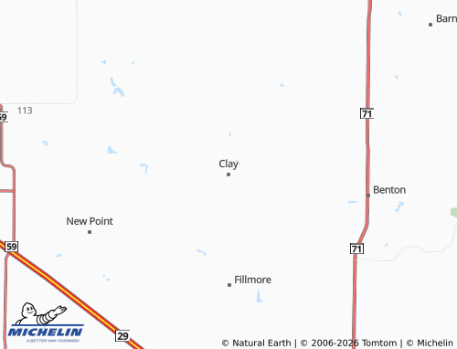 Mappa MICHELIN Clay - ViaMichelin