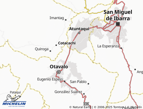 Mapa MICHELIN San Juan de Ilumán - ViaMichelin