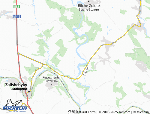 MICHELIN-Landkarte Lysychnyky - ViaMichelin