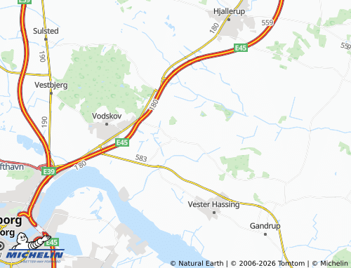 Mappa MICHELIN Langholt - ViaMichelin