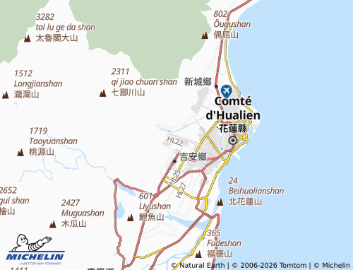 Mapa MICHELIN tai chang - ViaMichelin