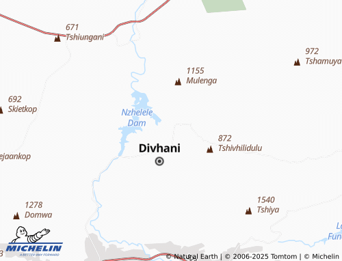 MICHELIN Maranikhwe map - ViaMichelin