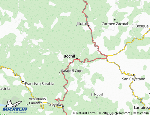 MICHELIN Guadalupe I map - ViaMichelin