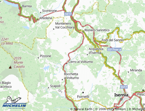 MICHELIN San Giovanni map - ViaMichelin