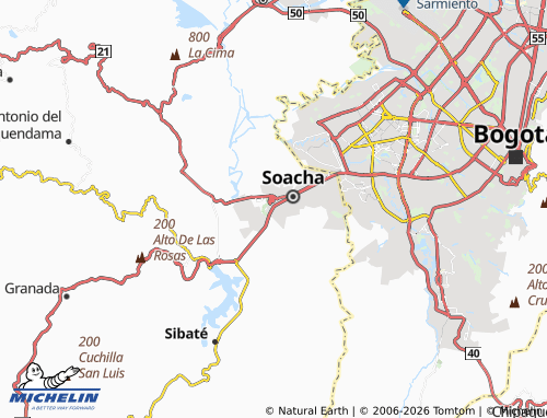 Mappa MICHELIN El Altico - ViaMichelin