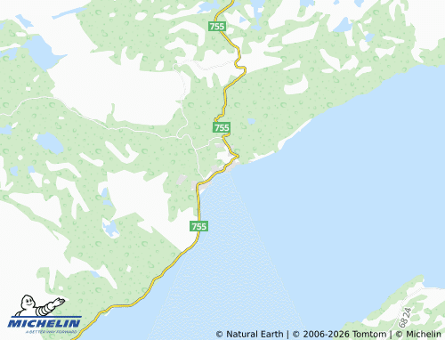 Mapa MICHELIN Leksvik - ViaMichelin